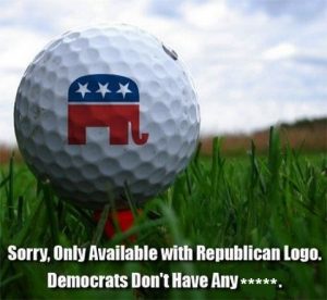 GOP Golf Ball