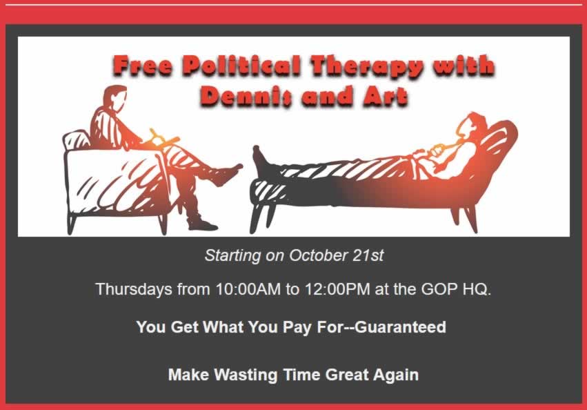Free Political Therapy with Dennis and Art